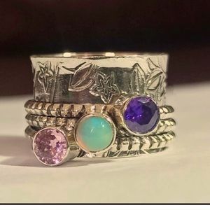 Spinner Ring Sterling Silver